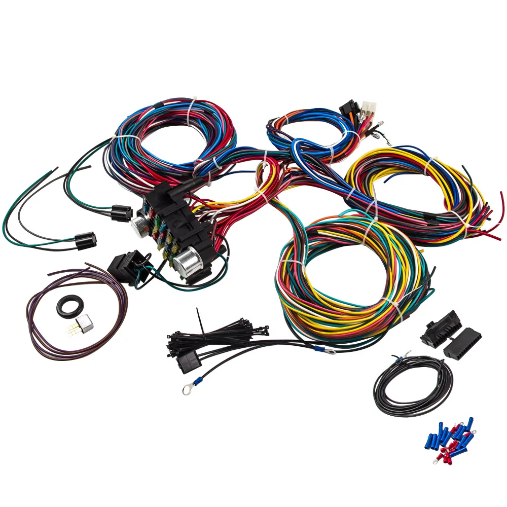 21 Circuit Wiring Harness Hot Rod Universal Wire Kit For Chevy Universal Ford Wiring Harness 21 Circuit Street Hot rod Universal on Aliexpress.com | Alibaba ...