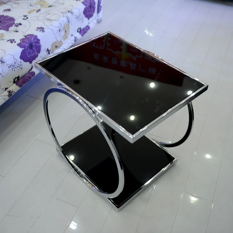 Cheap Small tea table . bending glass table 36
