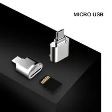 Micro USB OTG TF Micro SD кардридер адаптер для samsung Xiaomi Huawei HTC Android смартфон планшет