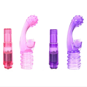 Finger Vibrator Female Masturbation Clit G spot Orgasm Massager Stick Dildo Triple Vibrating Stick Sex Toys for women products 4