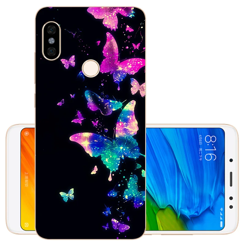 CROWNPRO для Funda Xiaomi Redmi Note 5 чехол для телефона Redmi Note 5 Pro Чехол Силиконовый мягкий TPU Coque Global Redmi Note 5 Чехол