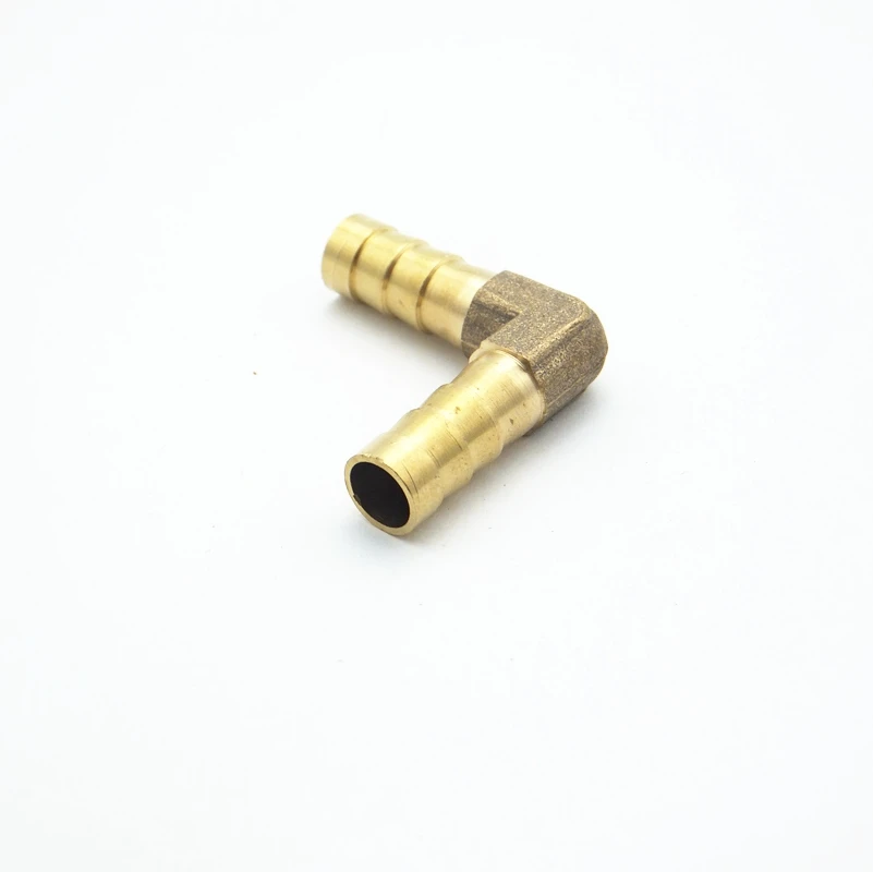 

8mm Hose Barb Elbow Brass Barbed Pipe Fitting Coupler Connector Adapter For Fuel Gas Water