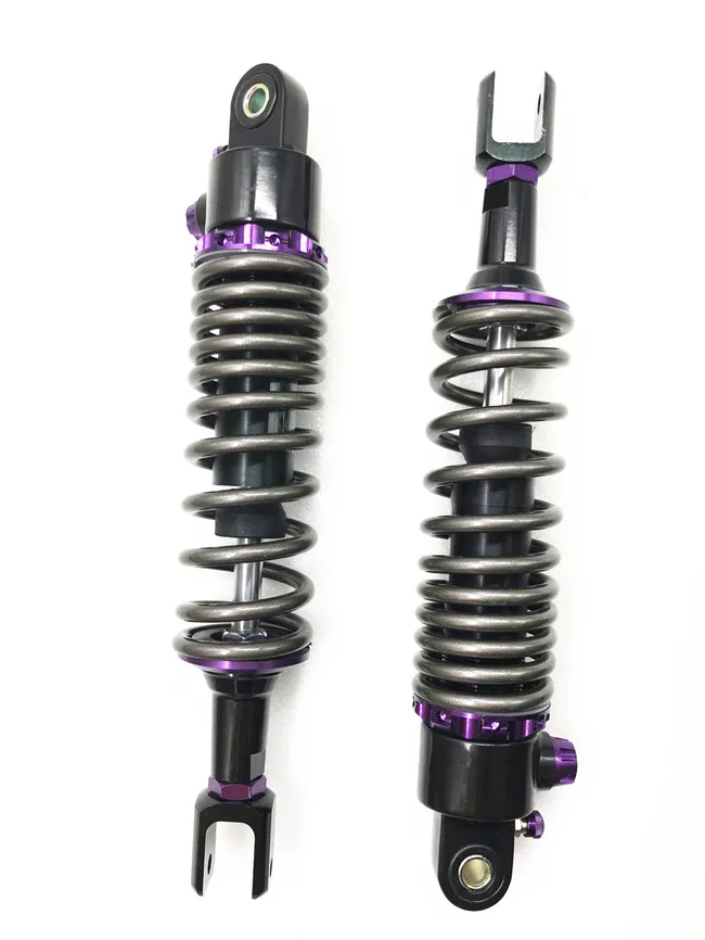 

YOSS 1pair 7.5mm spring 335MM 340MM Motorcycles Shock Absorber for Honda Yamahaxmax 300 de 2017 Suzuki Kawasaki bikes ATV