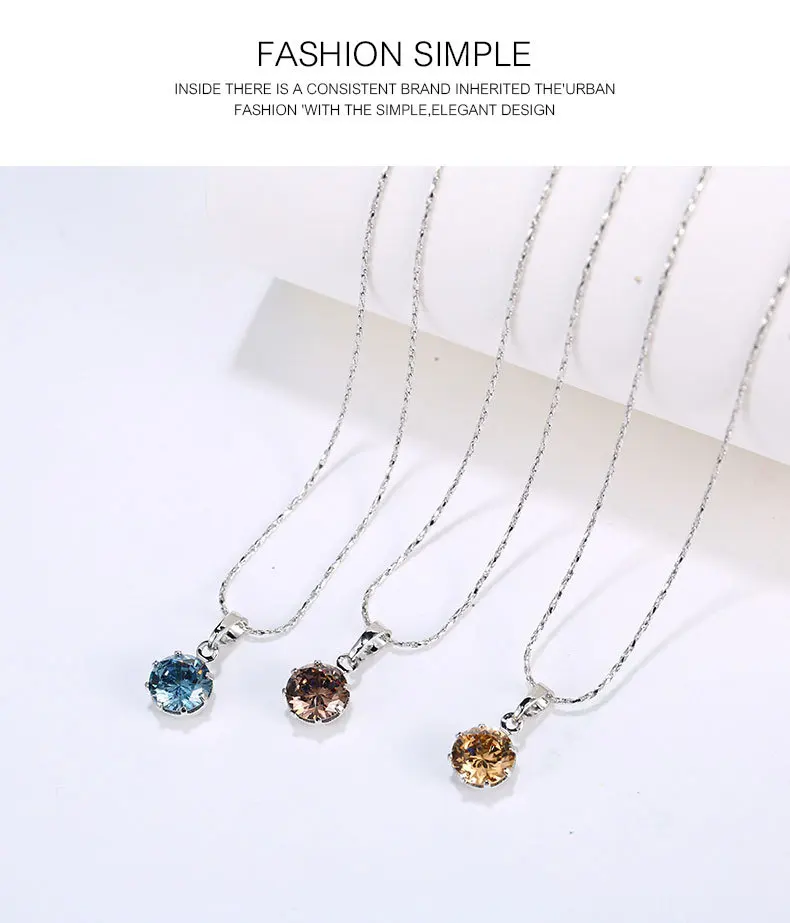 gold and Japanese single stone necklace 