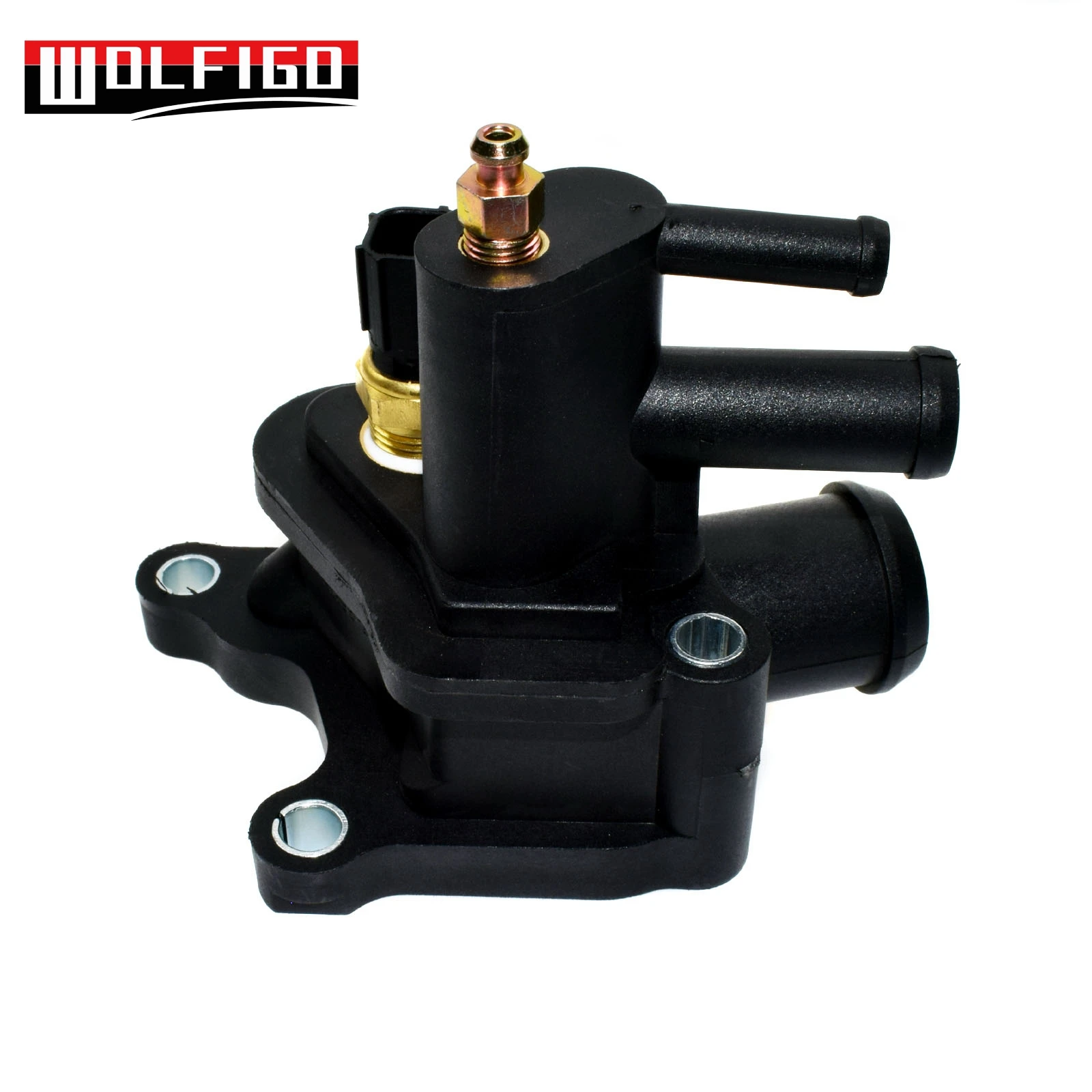 WOLFIGO For Chrysler Sebring2001-2006 Dodge Stratus 2001-2006 Thermostat Housing Coolant Air Bleeder 4792630AA,30GE390GT582R