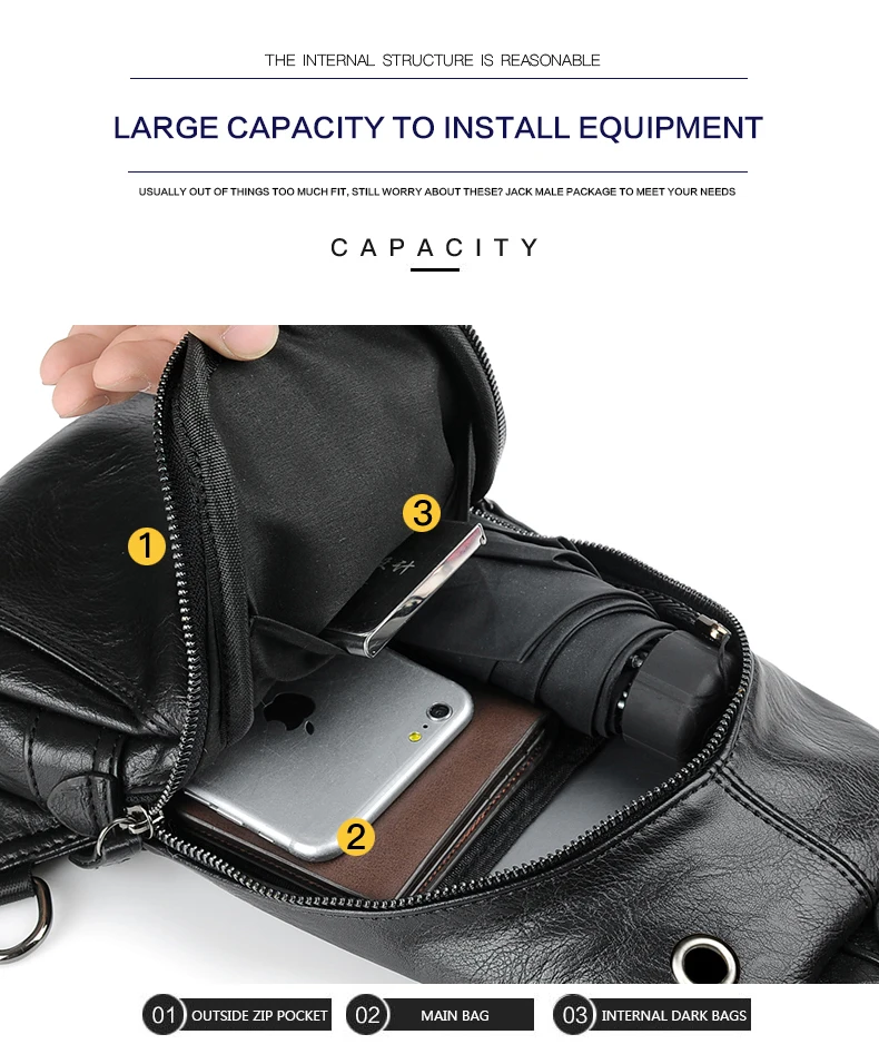 Men Messenger Chest Bag (8)