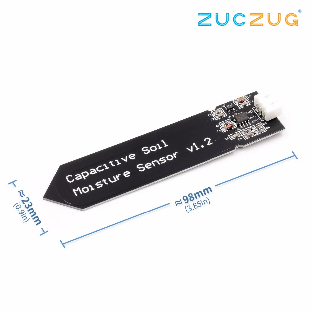 Емкостный датчик влажности почвы не легко коррозионно широкий провод напряжения для arduino