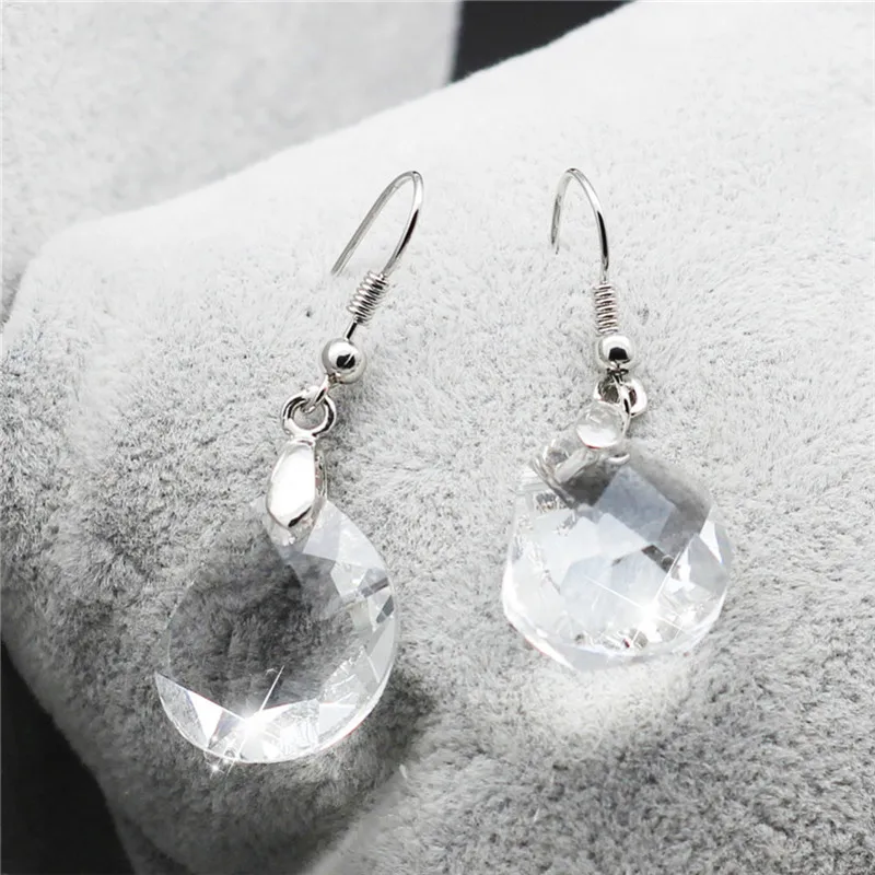 bean crystal earring necklace set (8)