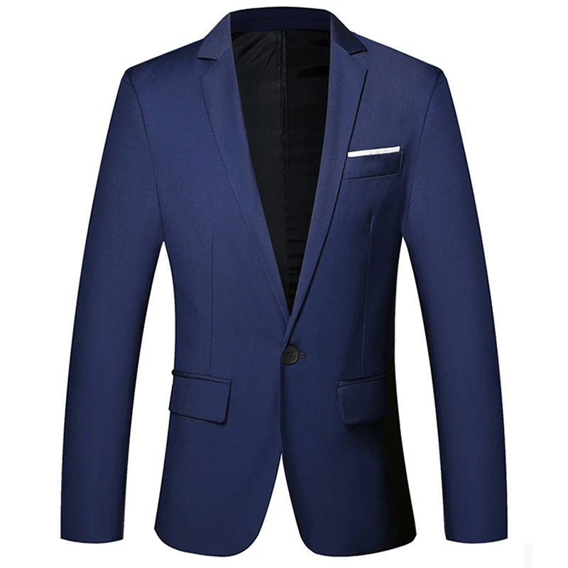 NEW Mens Fashion Brand Blazer British's Style casual Slim Fit suit jacket male Blazers men coat Terno Masculino M-3XL