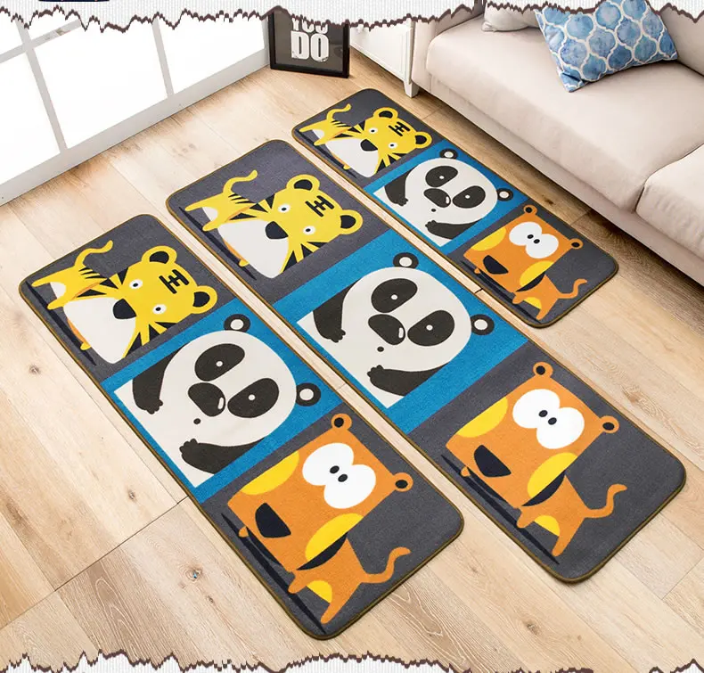 cheap Cute Animals pattern Cartoon mats into the door hall mats bathroom water carpet bed mattresses kitchen mat