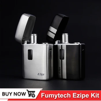 

Original fumytech Ezipe Vape Kit 1300mah Battery Cartridge A B For Lighter Consistent Vapor 2ml Capacity tank E-cigarettes