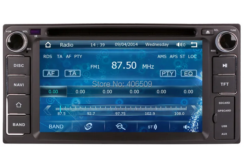 Excellent 2-Din Head Unit Car DVD Player for Toyota Vitz Fj Cruiser Fortuner Sequoia w/ GPS Navigation Radio TV BT USB SD AUX Map Audio 3 Excellent 2-Din Head Unit Car DVD Player for Toyota Vitz Fj Cruiser Fortuner Sequoia w/ GPS Navigation Radio TV BT USB SD AUX Map Audio 3