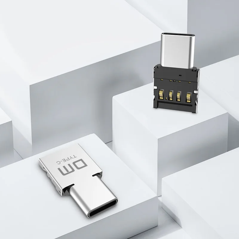 Мини адаптер USB Type C конвертер OTG превратите обычный в флэш накопитель для Android 10
