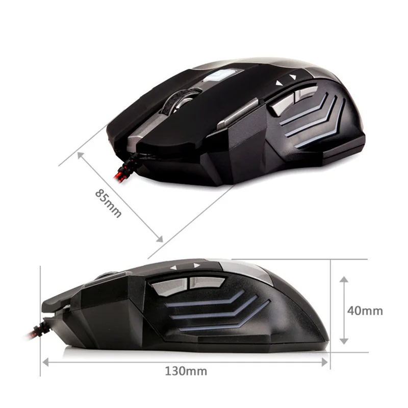 Профессиональная проводная USB мышь X8 6 кнопок 5500DPI|mouse logitech|mouse pad optical mousemouse soft |