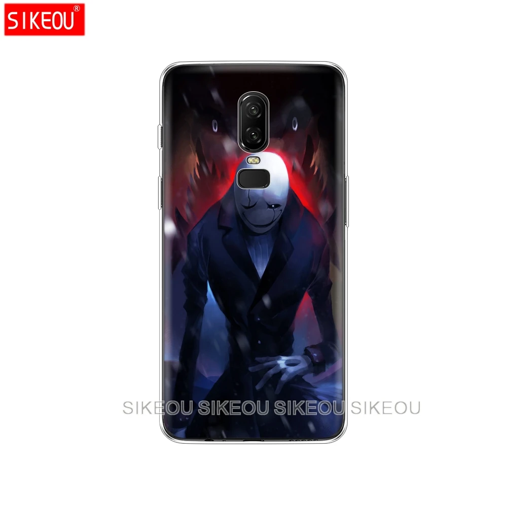 Силиконовый чехол для Oneplus one plus 6 5T 5 3 A3000 A5000 Undertale Sans|Бамперы| |