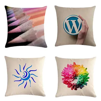 

cushions New geometry HomerDecor Cushion Cover Throw Pillowcase Pillow Covers 45 * 45cm Sofa Seat Cushion Decorative