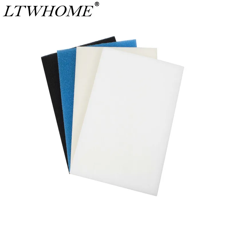 

LTWHOME 18" x 12" DIY Carton Foam Fine Filter Sponge Set Fit for Aquarium Pond