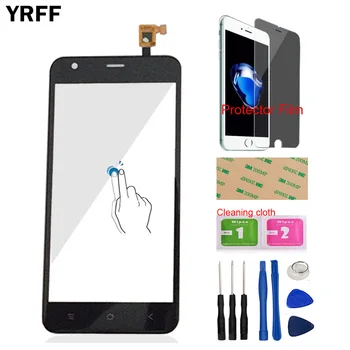 

5.0'' Mobile Phone Front Touch Screen Glass Digitizer Panel Senosr For BlackView A7 A7 Pro Tools + Protector Film Adhesive