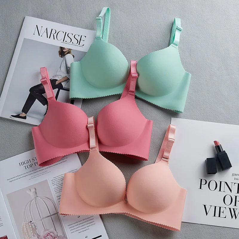 Jerrinut Bras For Women Sexy Seamless Underwear Push Up Bra Wire Free Plus Size Women Bra Bralette Cotton Female Underwear 107