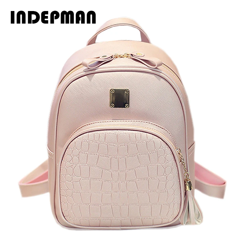 women backpack Fashion Leather Backpck Women Famous Brand Small ...