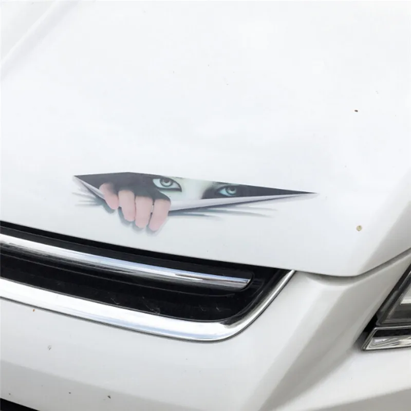 1 шт. интересные 3D глаза Пекинская наклейка монстра Voyeur Car Hoods Trunk Thriller заднего окна