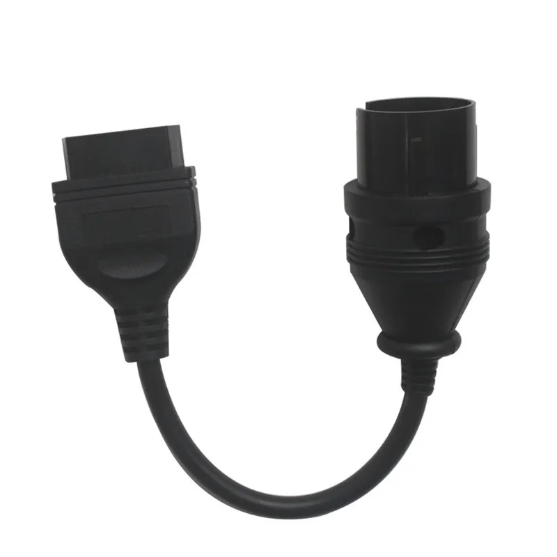 Для BENZ 38Pin кабель OBD2 Диагностический адаптер для Mercedes диагностический инструмент OBD2 OBD Соединительный кабель для Benz 38 Pin до 16 Pin - Цвет: Черный