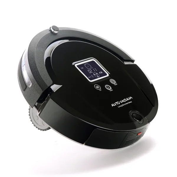 Robot vacuum cleaner ,new design,long working time,never touch charge base and sonic wall,low noise
