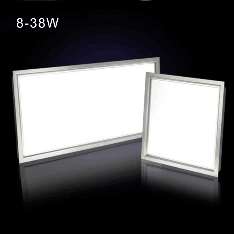 

Oblong Ceiling Lights AC 100-220V ultra thin flat led panel light 600*600 300*300 300*600 300*1200 12W 24W 38W office down light