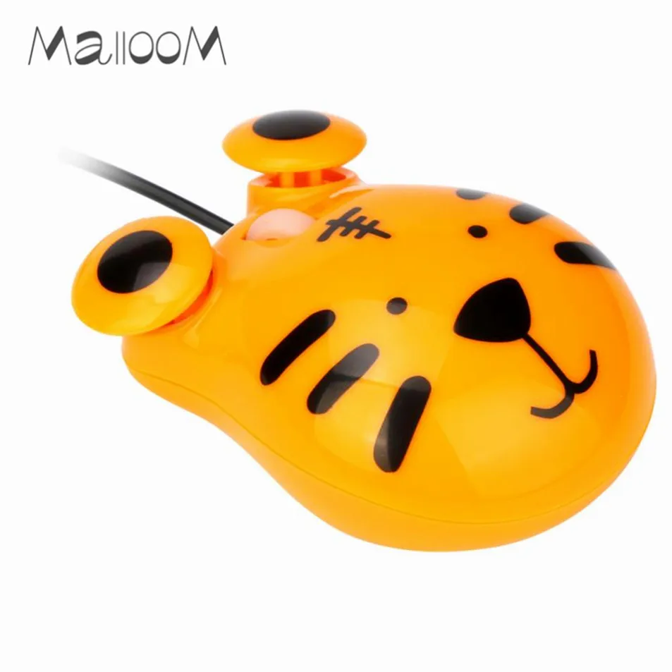 Malloom 1200 dpi Проводные оптические Игры мышь милые животные мыши USB мышь геймер для ПК ноутбук мышь дропшиппинг