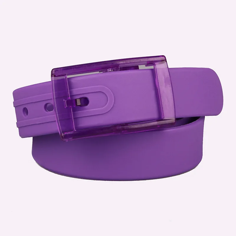 

Shuyanly Green Plastic Belt Universal Silicone Rubber Ladies Belt Buckle Ladies Men's Belt Buckle Harajuku