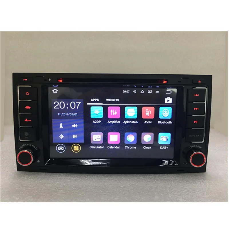 Clearance 2 din Car Radio DVD GPS Android 1024X600 Quad Core  for  VW Touareg T5 Transporter Multivan 2004-2011 3G Stereo system 4