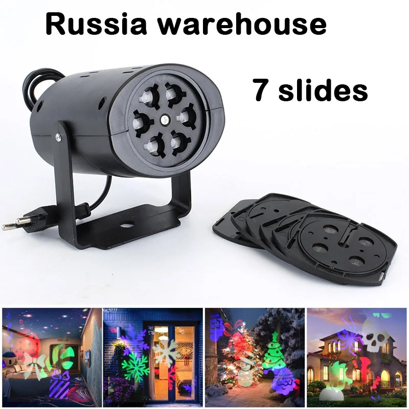 Party 7 Types Christmas Decoration Night Light Holiday Laser Birthday Projector Outdoor LED Projection Light Party 7 Types Christmas Decoration Night Light Holiday Laser Birthday Projector Outdoor LED Projection Light