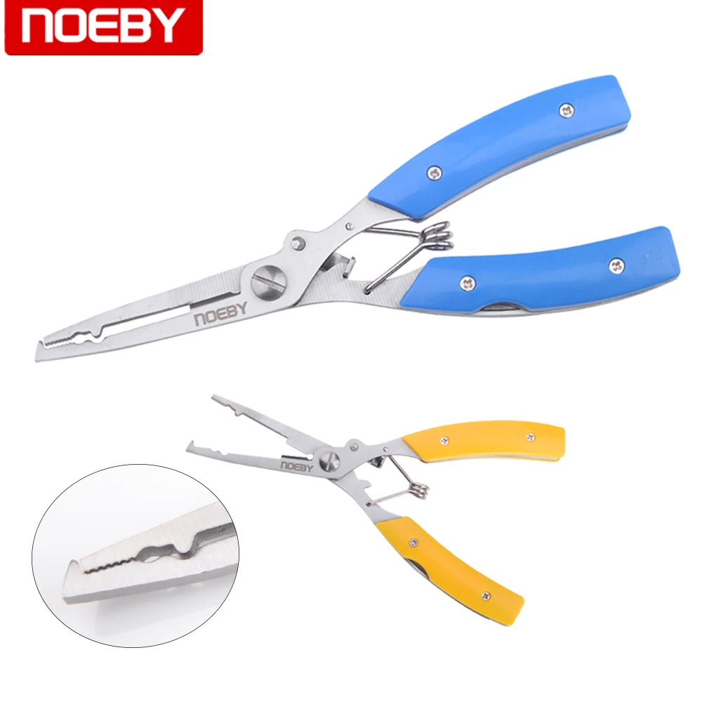 

NOEBY 16cm/123g Fishing Pliers 16cm Stainless Steel Fishing Control Grip Multifunctional Fishing Tools Mastering Set