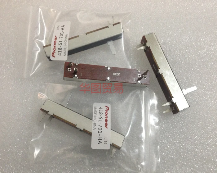 3pcs for Pioneer Disc Player DDJ-WEGO DDJ-WEGO2 Volume fader new potentiometer 418-S1-701-HA