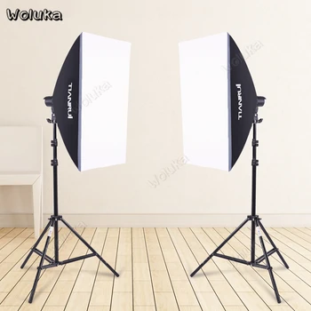 

2 Softbox Set X 2M Light Stand Bracket Kit For Product Photography Photoshot Studio Equipment Commodity Fill Light CD50 T10