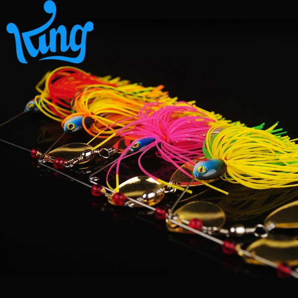 2016 New long fishing spinner lure for bass fish lure saltwater fishing