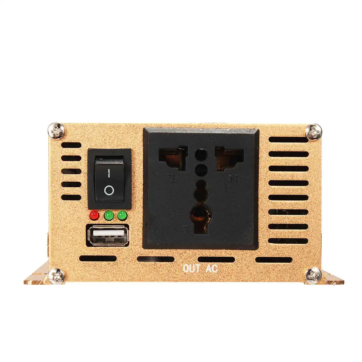 Автомобильный Мощность инвертор верхушкой с 3000 Вт 12/24V дo AC 220/110V USB Модифицированная синусоида преобразователь Напряжение трансформатор высокая производительность преобразования прочный