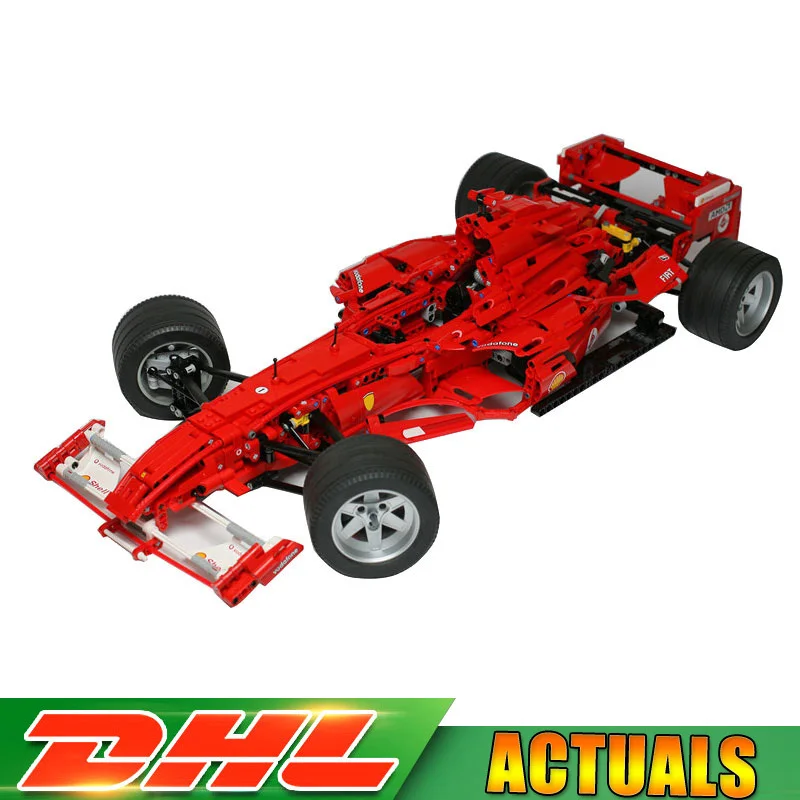 

Decool 3335 1242 Pcs Technic Formula F1 Racer Car 1:8 Model Building Blocks Bricks Toys Compatible LegoINGlys Christmas Gifts