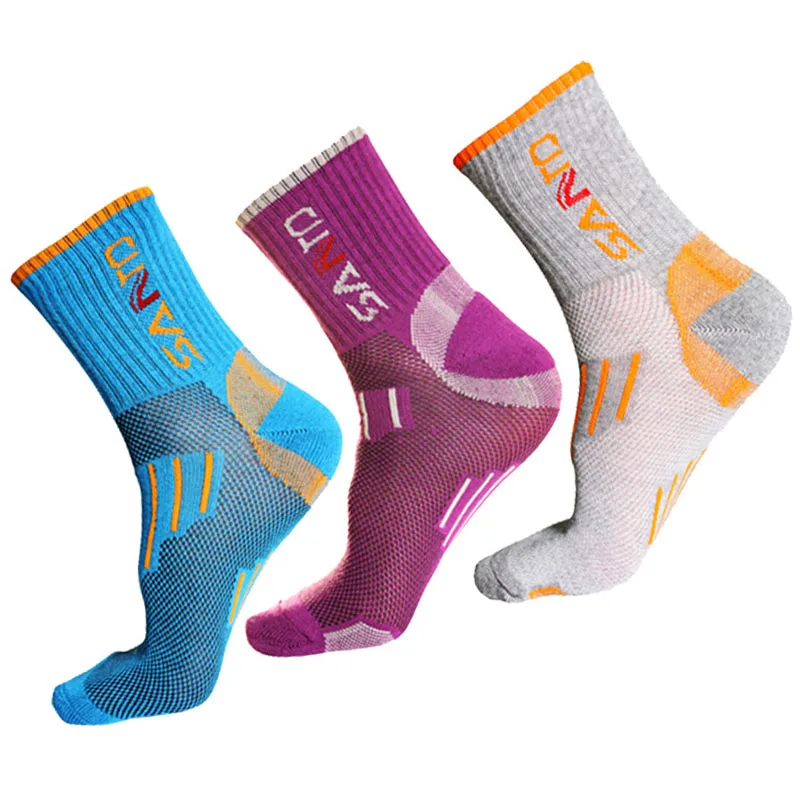 

2 Pairs/lots High Tube Women Coolmax Cotton Socks Womens Fashion High Quality Fashion Woman Socks