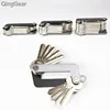 QingGear OKEY Advanced Key Organizer Travel Key Kits Light Weight Quickly and Easily Open door key Holder folder keys bar Tool 2