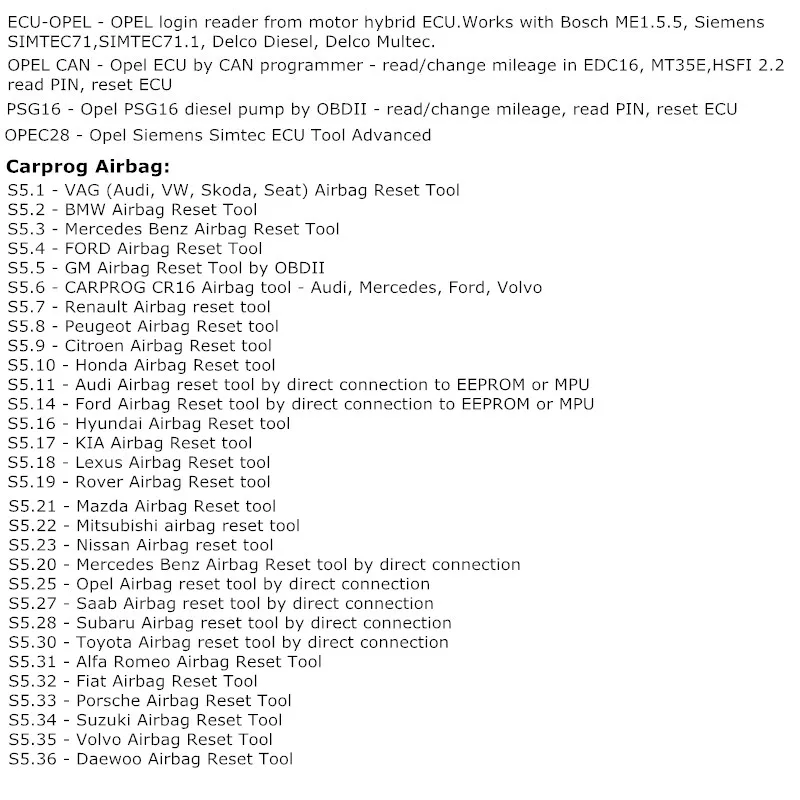 softwares