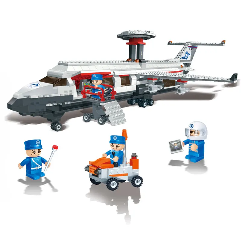 BanBao Military Army Early Warning Aircraft Plane Building Blocks