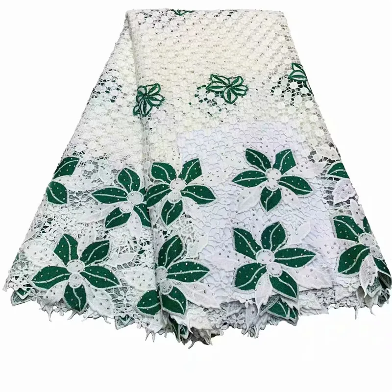 

2018 African Swiss Voile Lace Fabric embroidery lace trim high quality african Dry cotton lace fabric for wedding ZQ102908