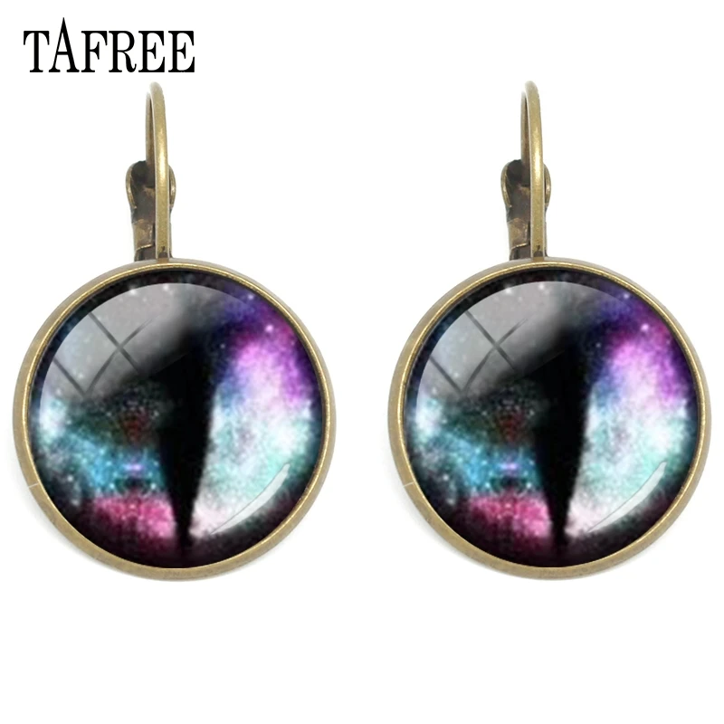 

TAFREE Multicolor Eye Clip Earring Trendy Design Personality High Quality Ornaments For Decoration EY53