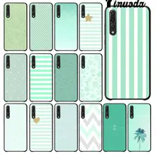 Yinuoda Simple poco fresco menta verde dibujo funda de teléfono carcasa para Huawei Mate10 Lite P20 Pro P9 P10 Plus View 10 cubierta