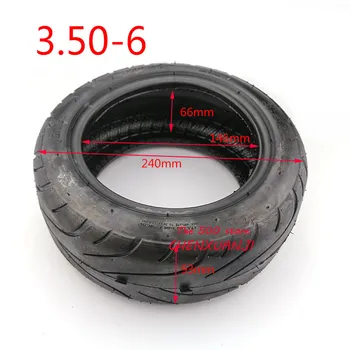 

Free shipping tubeless tire motorcycle tyre 3.50-6 vacuum tire for electric scooter balanced scooter