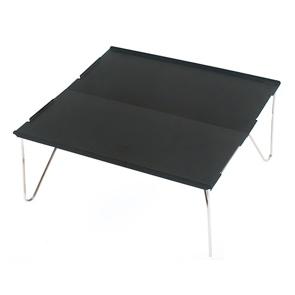 

Portable Folding Table with Storage Bag Simple Outdoor Picnic Table Travel Beach Camping Table Computer Desk Aluminium Alloy