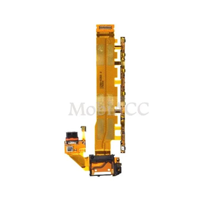 

for Sony Xperia Z3+ / Z4 Original Charging Port Flex with Power Volume Button Flex Cable Replacement Parts