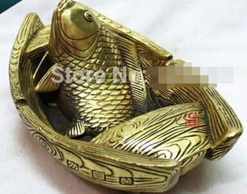 

free Bronze statue copper fish lucky home decoration gift technology