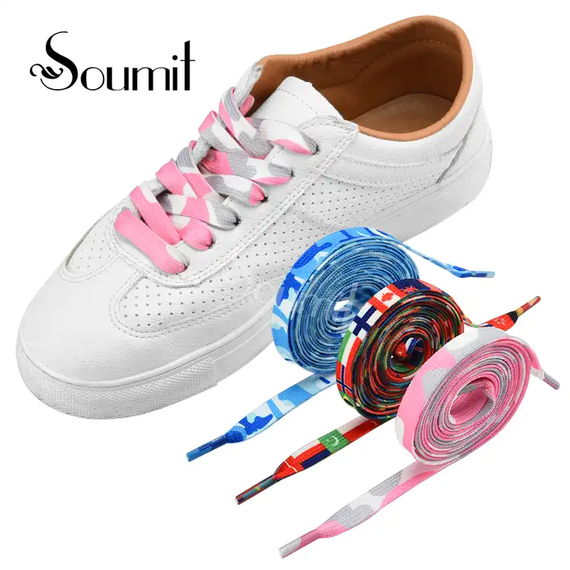 Soumit 1 Pair Fashion Shoelaces Flat 